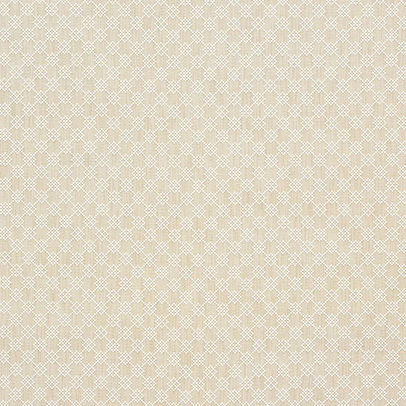 ALBERT FRET fabric NATURAL color by Schumacher