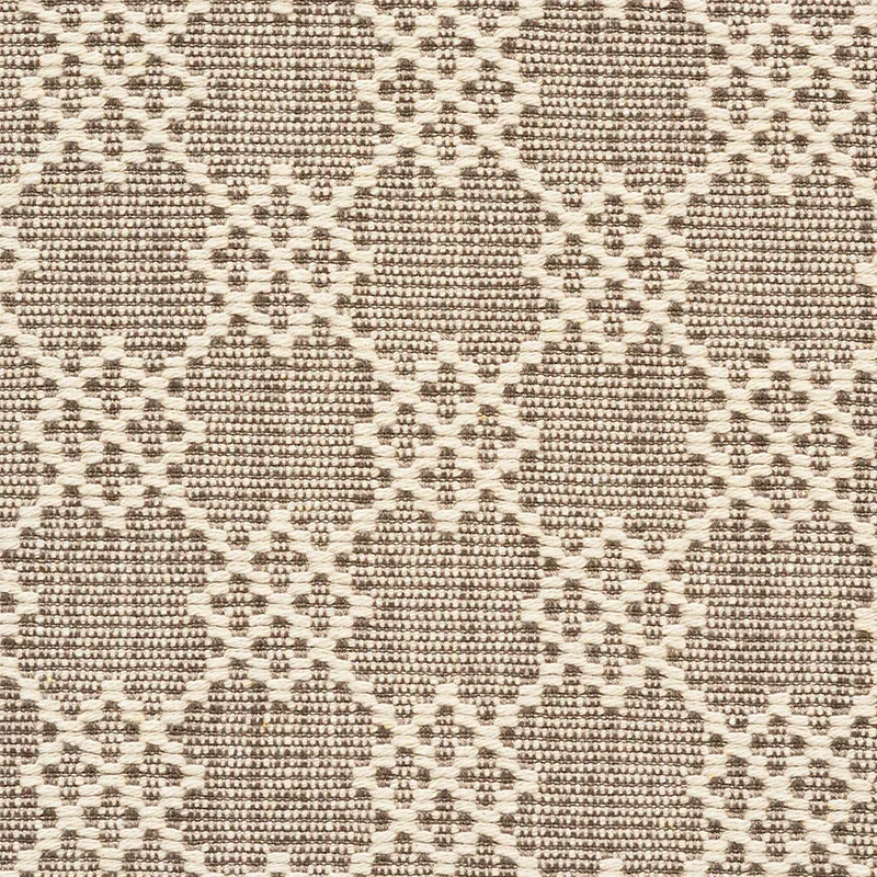 ALBERT FRET fabric STONE color by Schumacher