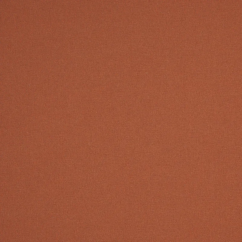 ALBERT PERFORMANCE COTTON fabric TERRACOTTA color by Schumacher