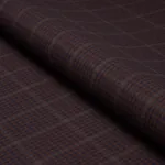 ALDRIDGE WOOL HOUNDSTOOTH Fabric – BURGUNDY | Schumacher | W ALDRIDGE WOOL HOUNDSTOOTH fabric BURGUNDY color by Schumacher