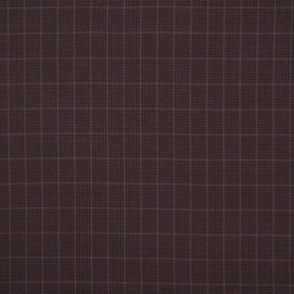 ALDRIDGE WOOL HOUNDSTOOTH fabric BURGUNDY color by Schumacher