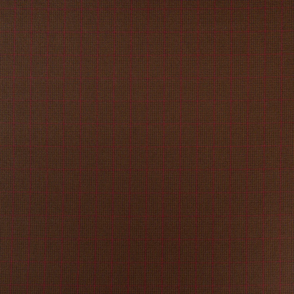 ALDRIDGE WOOL HOUNDSTOOTH fabric MOCHA color by Schumacher