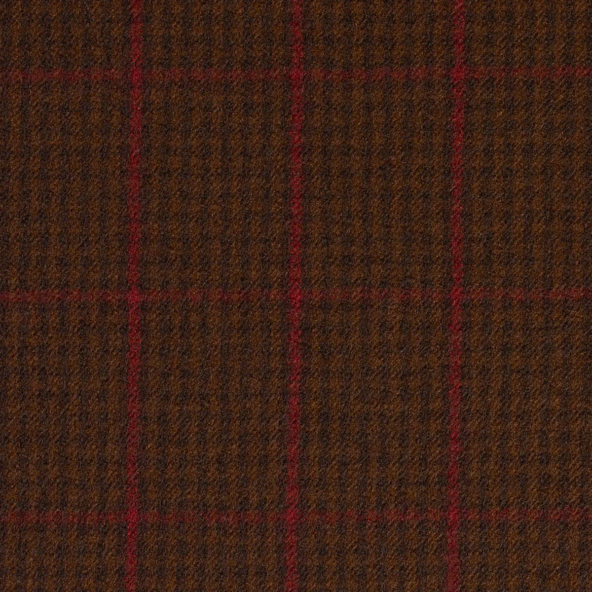 ALDRIDGE WOOL HOUNDSTOOTH fabric MOCHA color by Schumacher