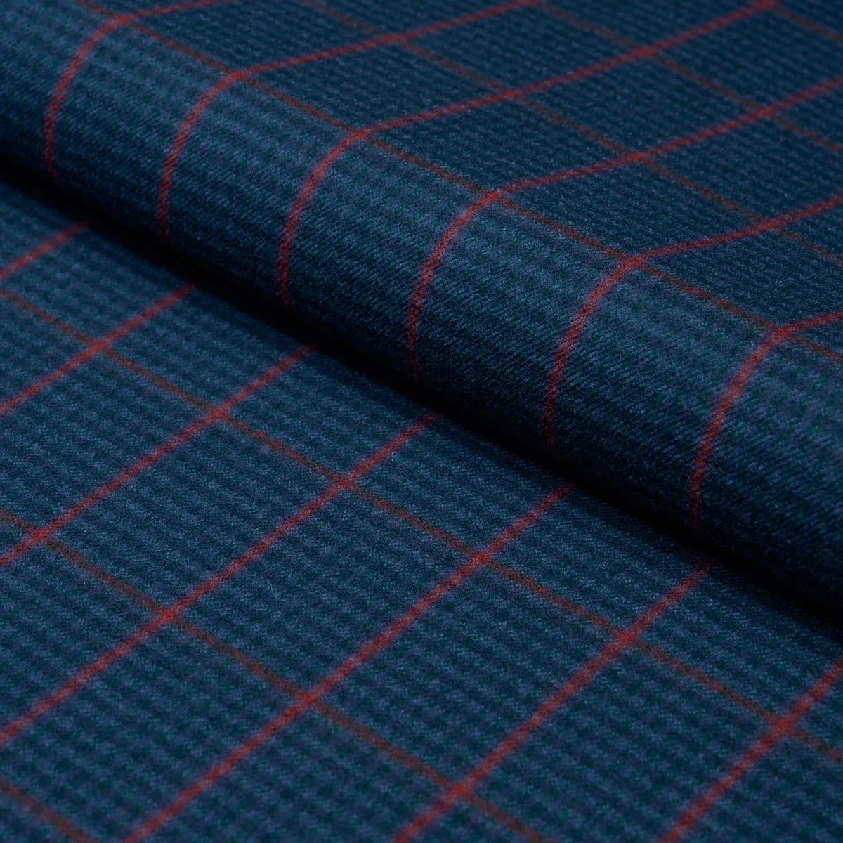 82335 | ALDRIDGE WOOL HOUNDSTOOTH – SPRUCE