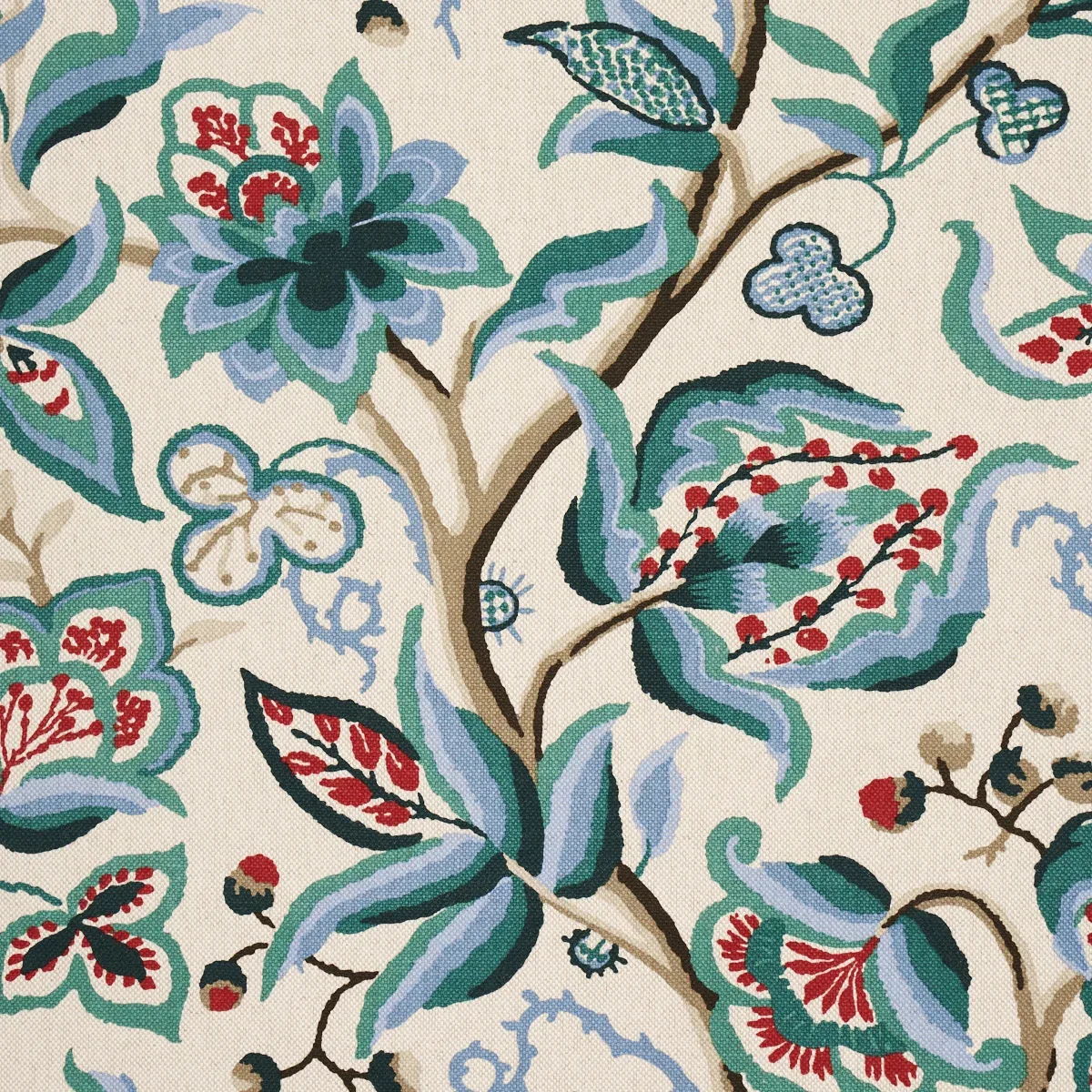 ALEXANDRA VINE Fabric – DOCUMENT | Schumacher | Wallpaper Tw ALEXANDRA VINE fabric DOCUMENT color by Schumacher
