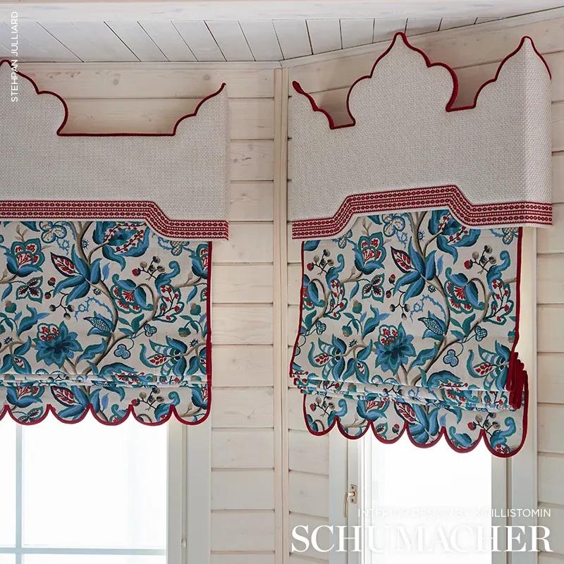 ALEXANDRA VINE Fabric – DOCUMENT | Schumacher | Wallpaper Tw ALEXANDRA VINE fabric DOCUMENT color by Schumacher