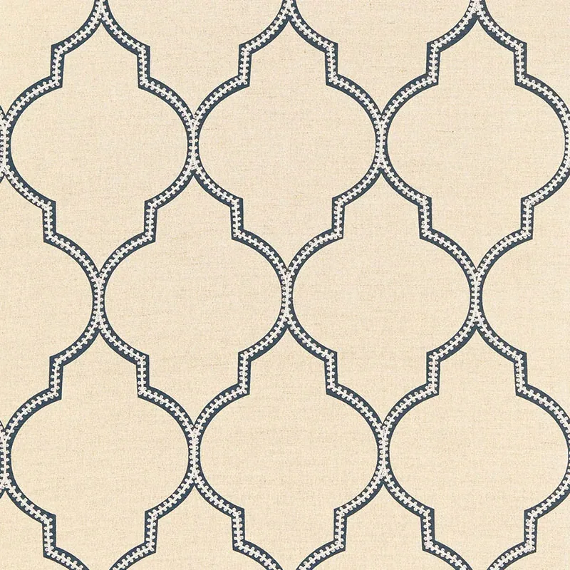 67330 | ALGIERS EMBROIDERY – INDIGO