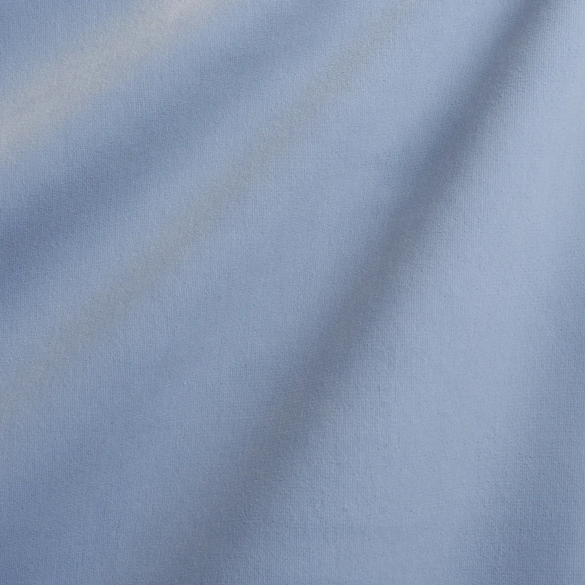 ALISTAIR INDOOR/OUTDOOR VELVET fabric SKY color by Schumacher
