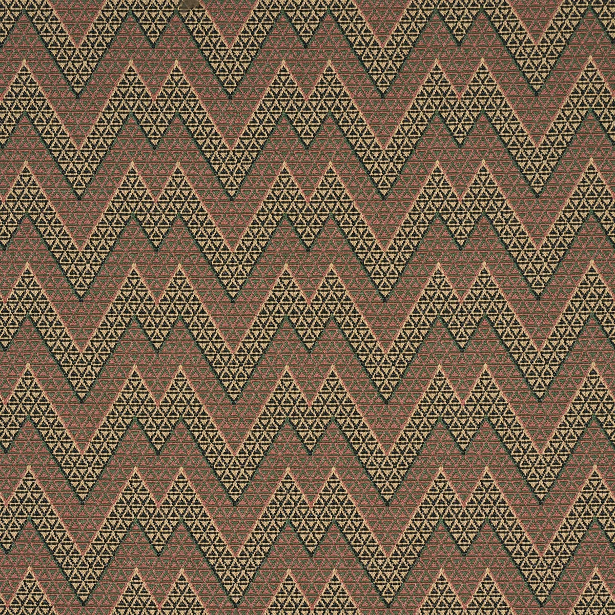 ALPINE PEAKS CHEVRON Fabric – TERRACOTTA DESERT | Schumacher ALPINE PEAKS CHEVRON fabric TERRACOTTA DESERT color by Schumacher