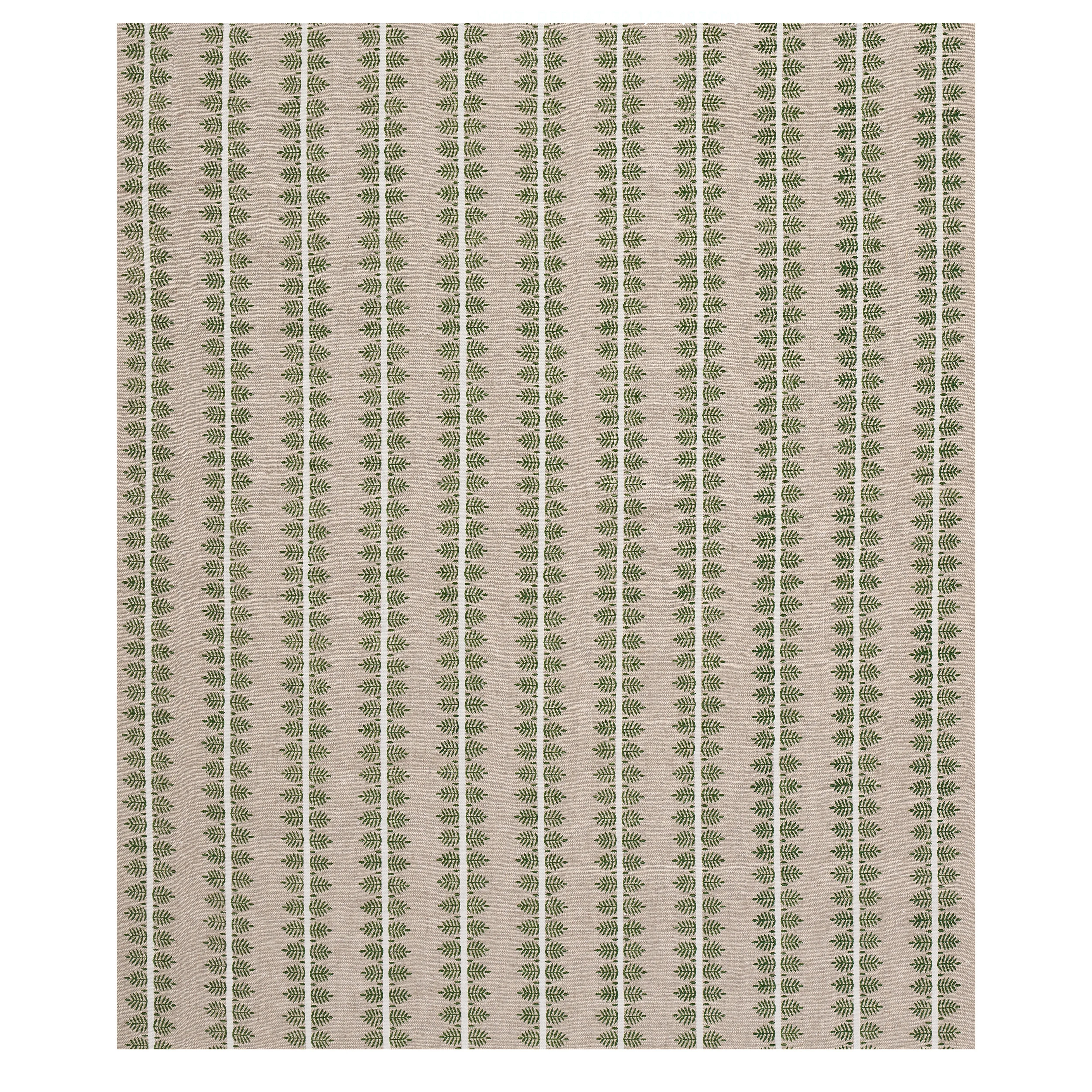 ALVA HAND BLOCK PRINT Fabric – GREEN | Schumacher | Wallpape ALVA HAND BLOCK PRINT fabric GREEN color by Schumacher