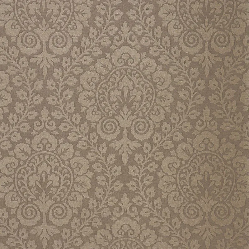 AMALFI DAMASK INDOOR/OUTDOOR fabric SMOKE color by Schumacher