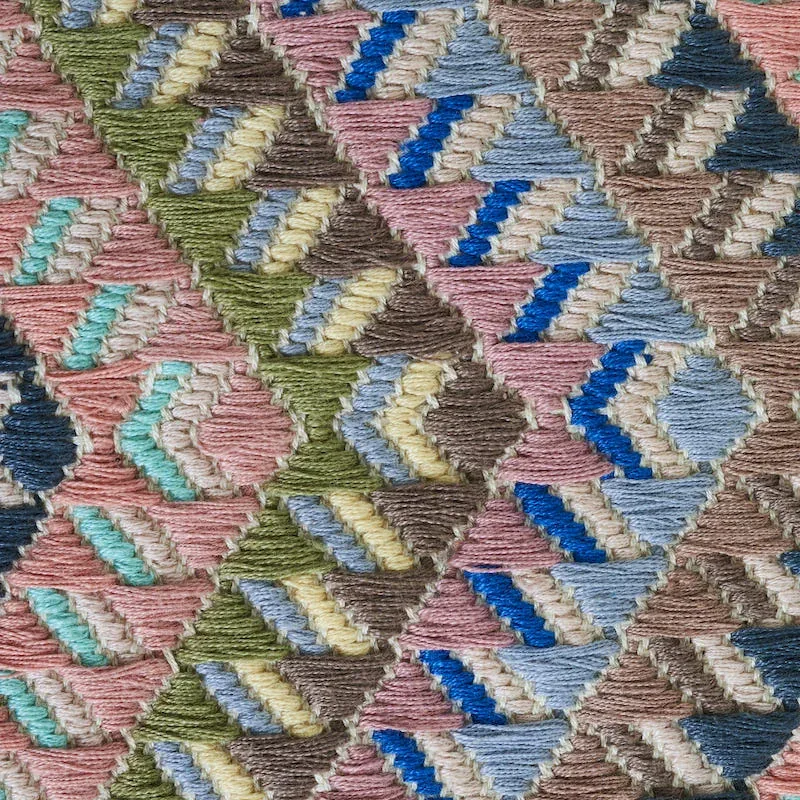 AMATES HAND WOVEN BROCADE Fabric – CHALKED | Schumacher | Wa AMATES HAND WOVEN BROCADE fabric CHALKED color by Schumacher