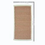 AMATES HAND WOVEN BROCADE fabric MOSTAZA color by Schumacher