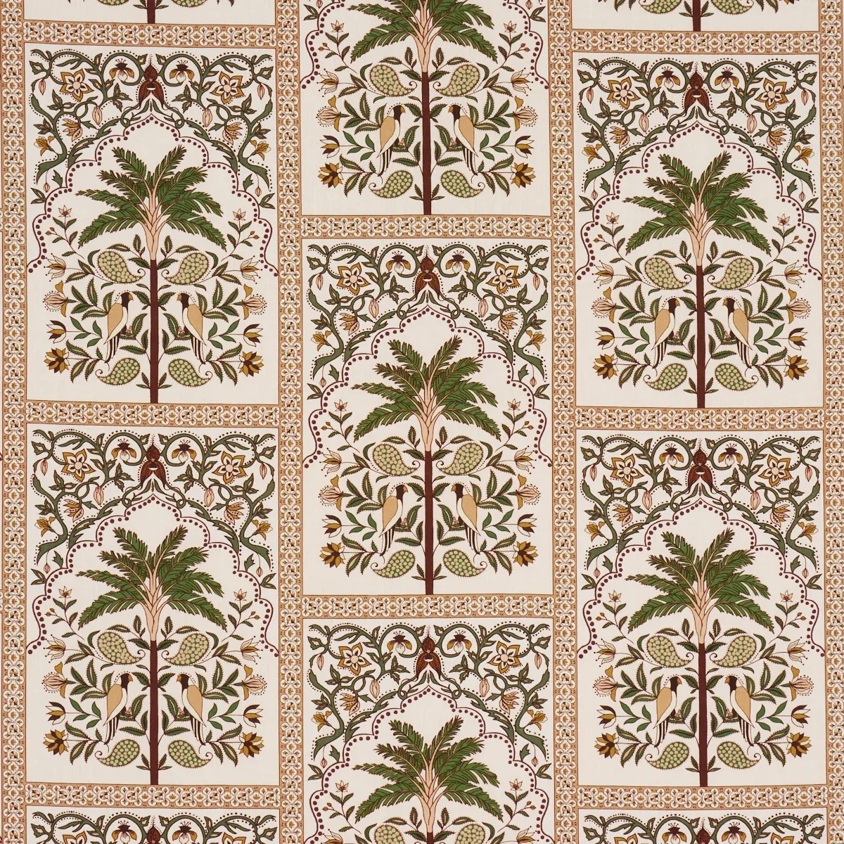 AMAZONAS MYSTIQUE fabric ECHOES OF THE RAINFOREST color by Schumacher