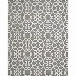 AMBOISE LINEN EMBROIDERY Fabric – ZINC | Schumacher | Wallpa AMBOISE LINEN EMBROIDERY fabric ZINC color by Schumacher