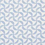 AMBROSIA fabric BLUE color by Schumacher