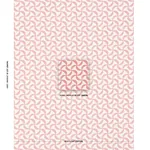 AMBROSIA fabric CORAL color by Schumacher