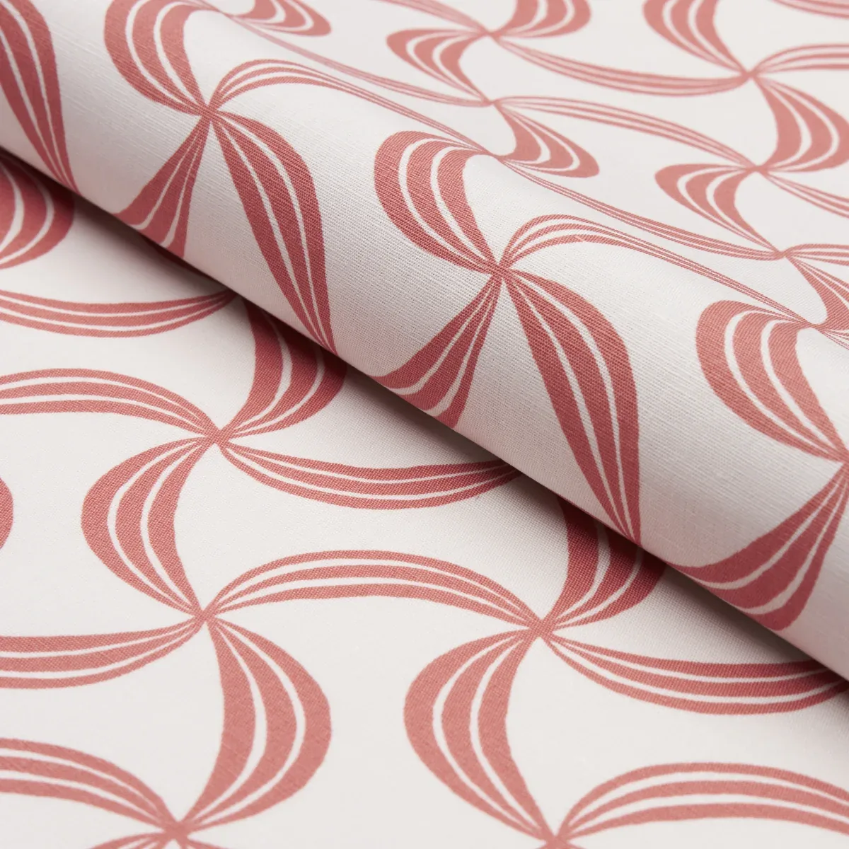 AMBROSIA fabric CORAL color by Schumacher
