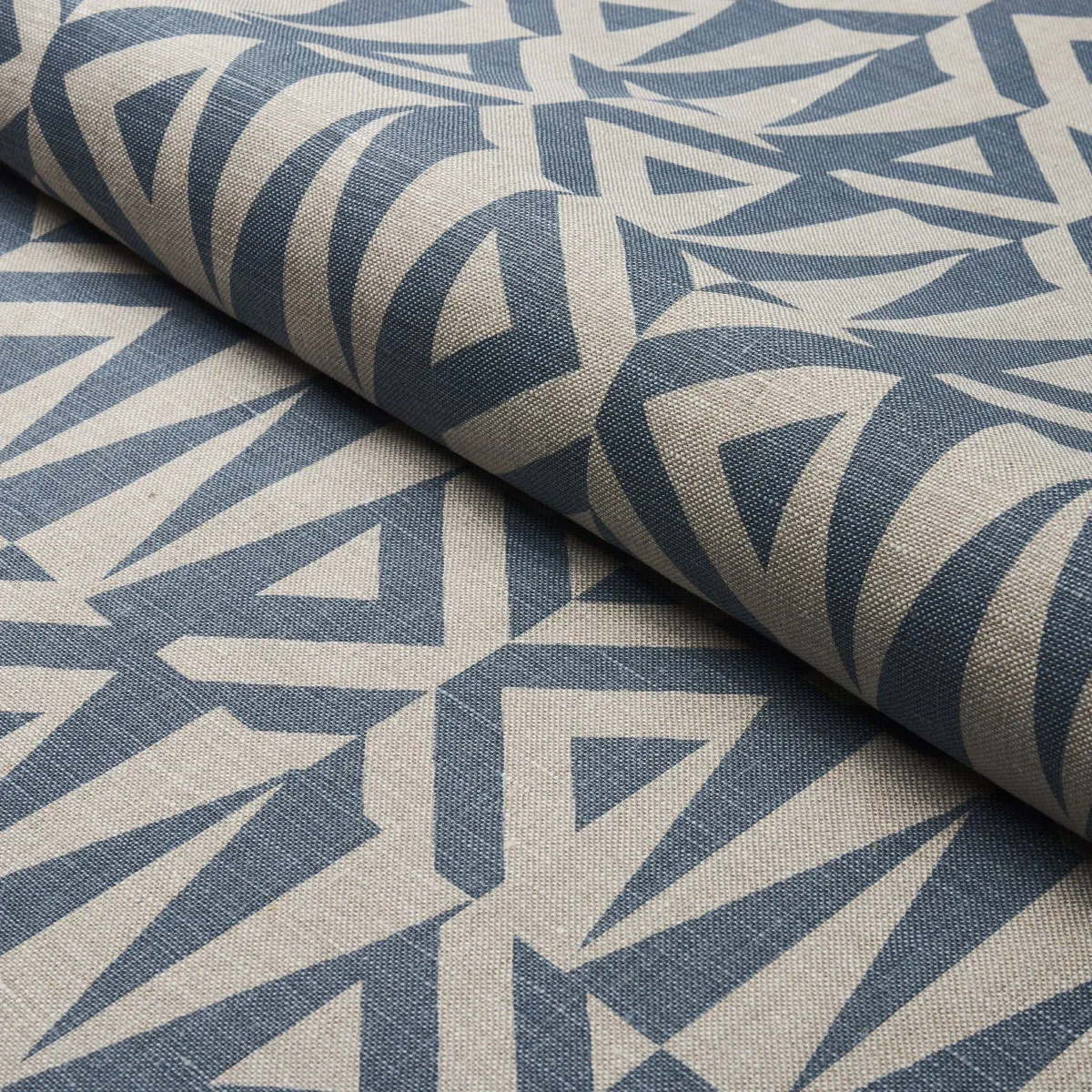 AMERO Fabric – SLATE BLUE | Schumacher | Wallpaper Twins AMERO fabric SLATE BLUE color by Schumacher