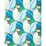 ANANAS fabric PEACOCK color by Schumacher