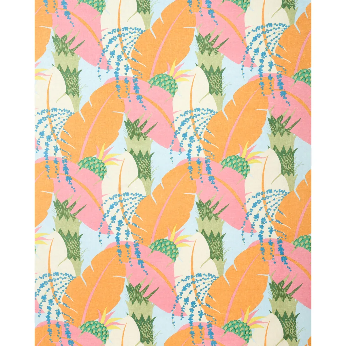ANANAS fabric TROPICAL color by Schumacher