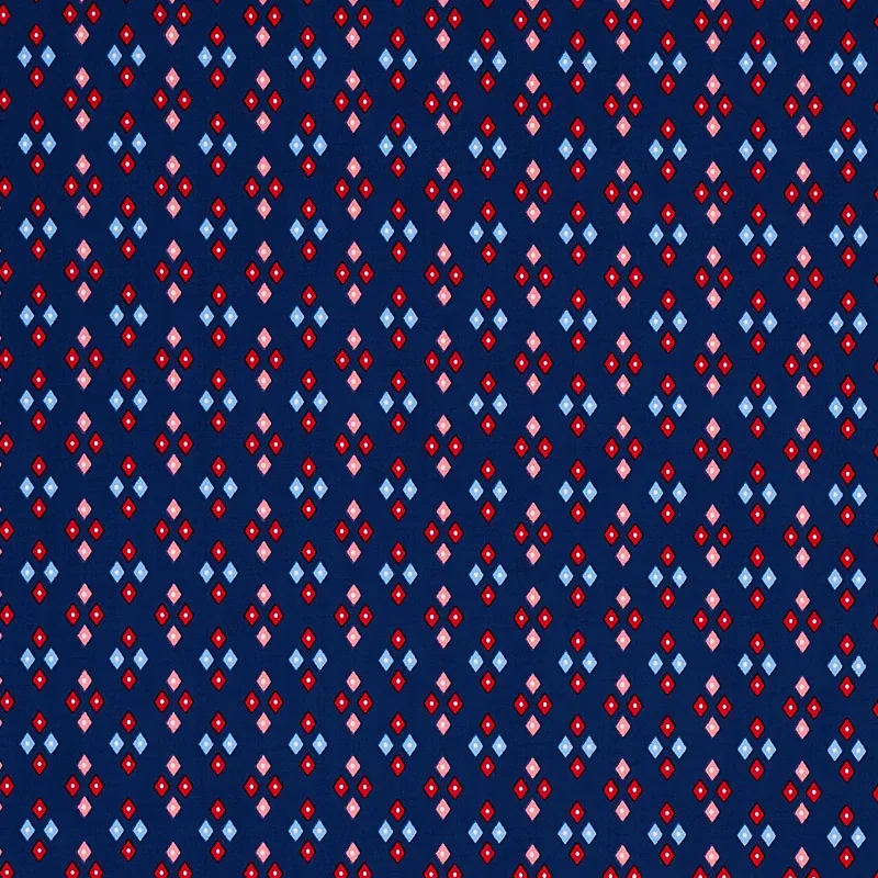 ANASTASIA fabric BLUE color by Schumacher
