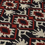 ANDEAN TRIBUTE EMBROIDERY Fabric – RUBY MIDNIGHT SHADOWS | S ANDEAN TRIBUTE EMBROIDERY fabric RUBY MIDNIGHT SHADOWS color by Schumacher