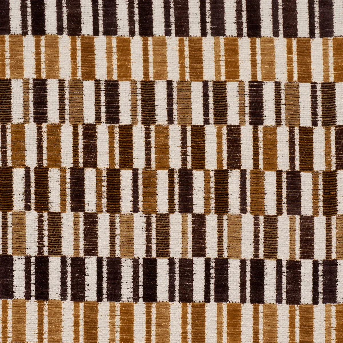 ANDERS PERFORMANCE fabric CHESTNUT color by Schumacher