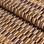 ANDERS PERFORMANCE fabric CHESTNUT color by Schumacher