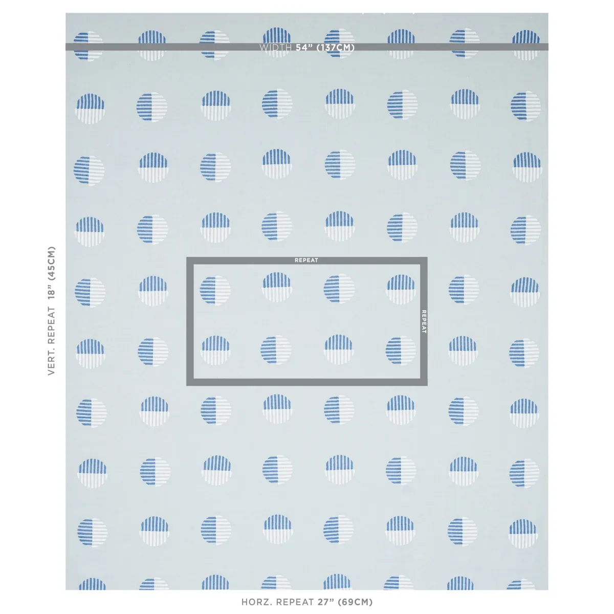 ANDO HAND BLOCK PRINT Fabric – CHAMBRAY | Schumacher | Wallp ANDO HAND BLOCK PRINT fabric CHAMBRAY color by Schumacher