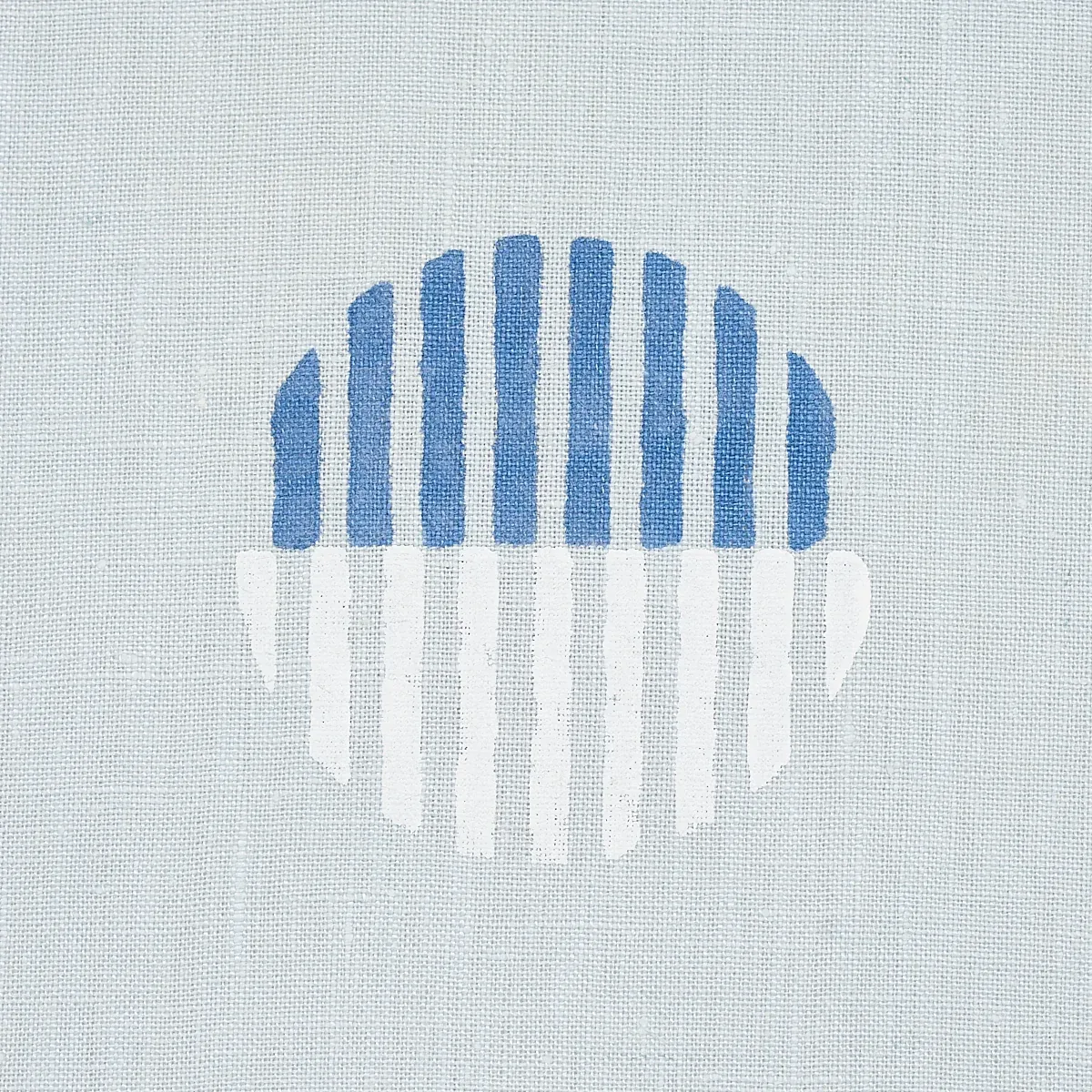 ANDO HAND BLOCK PRINT Fabric – CHAMBRAY | Schumacher | Wallp ANDO HAND BLOCK PRINT fabric CHAMBRAY color by Schumacher