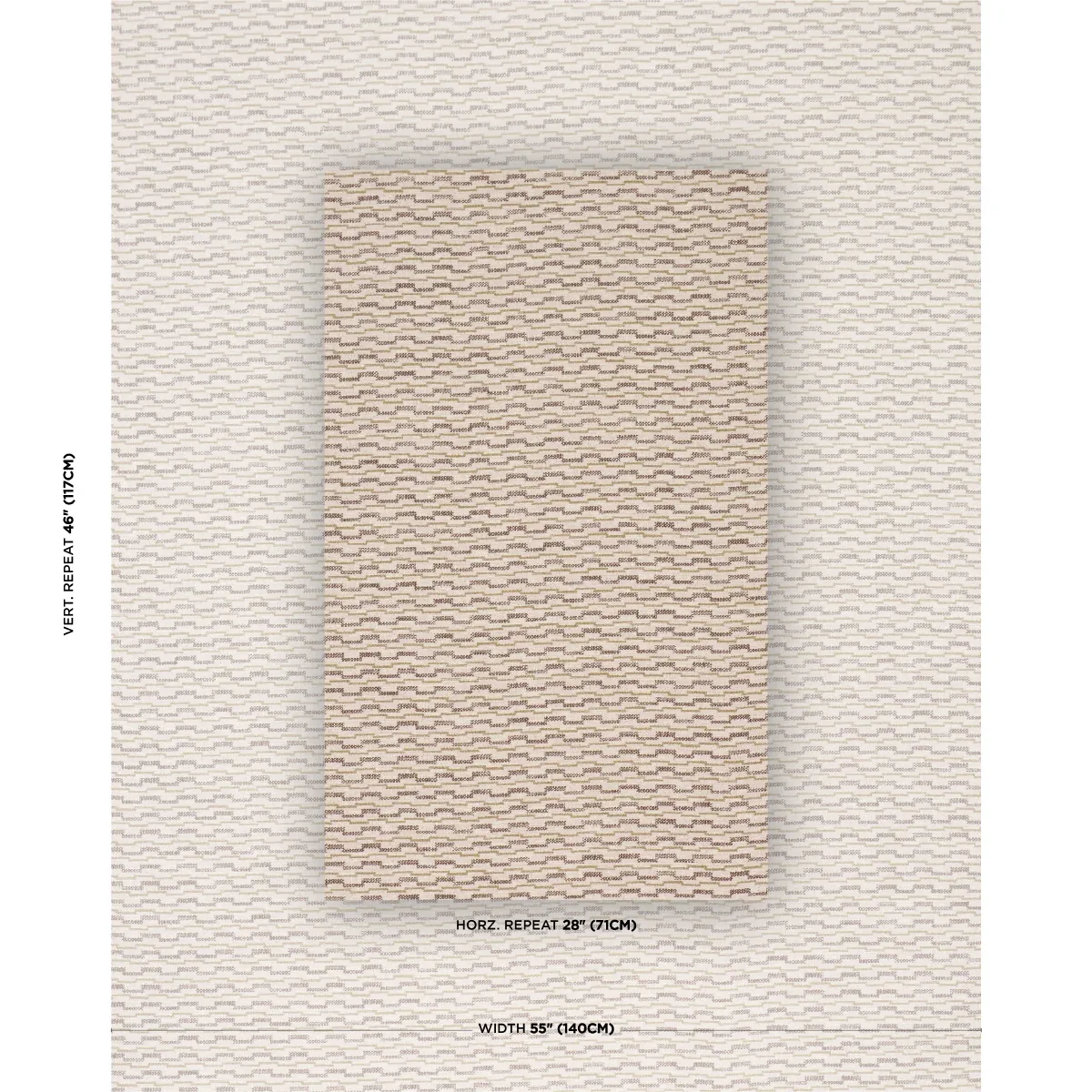ANDREAS PERFORMANCE Fabric – BROWN | Schumacher | Wallpaper ANDREAS PERFORMANCE fabric BROWN color by Schumacher