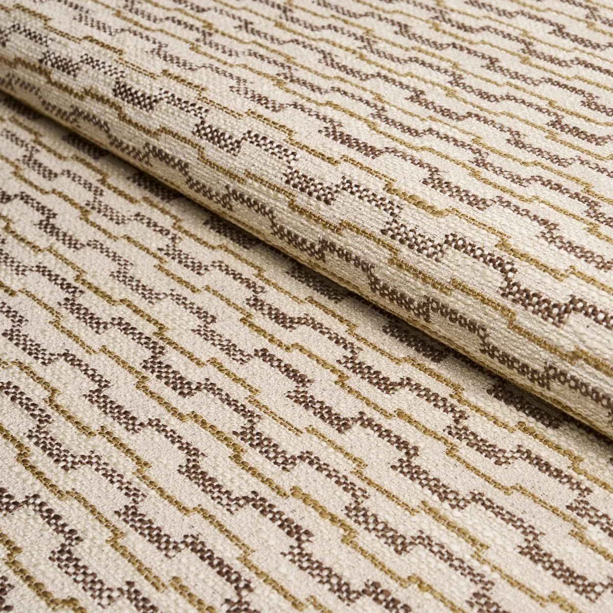 ANDREAS PERFORMANCE Fabric – BROWN | Schumacher | Wallpaper ANDREAS PERFORMANCE fabric BROWN color by Schumacher