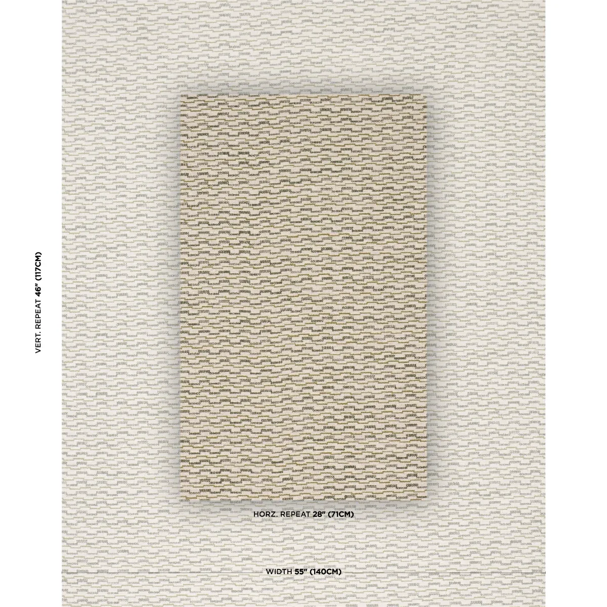 ANDREAS PERFORMANCE fabric GREEN color by Schumacher
