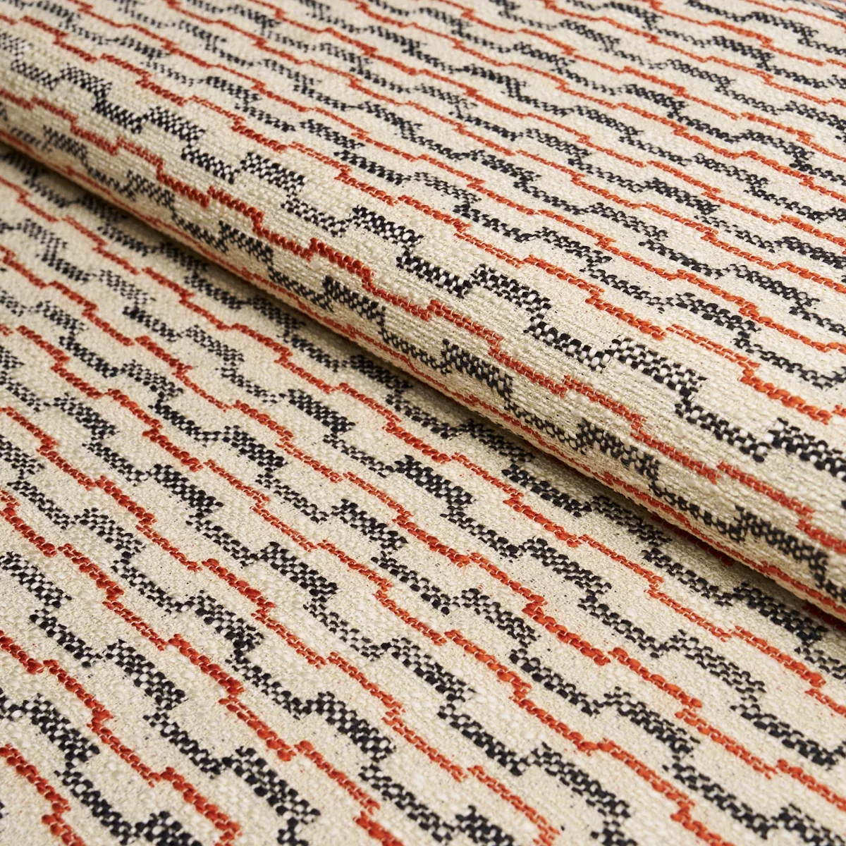 ANDREAS PERFORMANCE fabric SPICE color by Schumacher