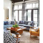 ANDROMEDA LINEN Fabric – PEAT | Schumacher | Wallpaper Twins ANDROMEDA LINEN fabric PEAT color by Schumacher