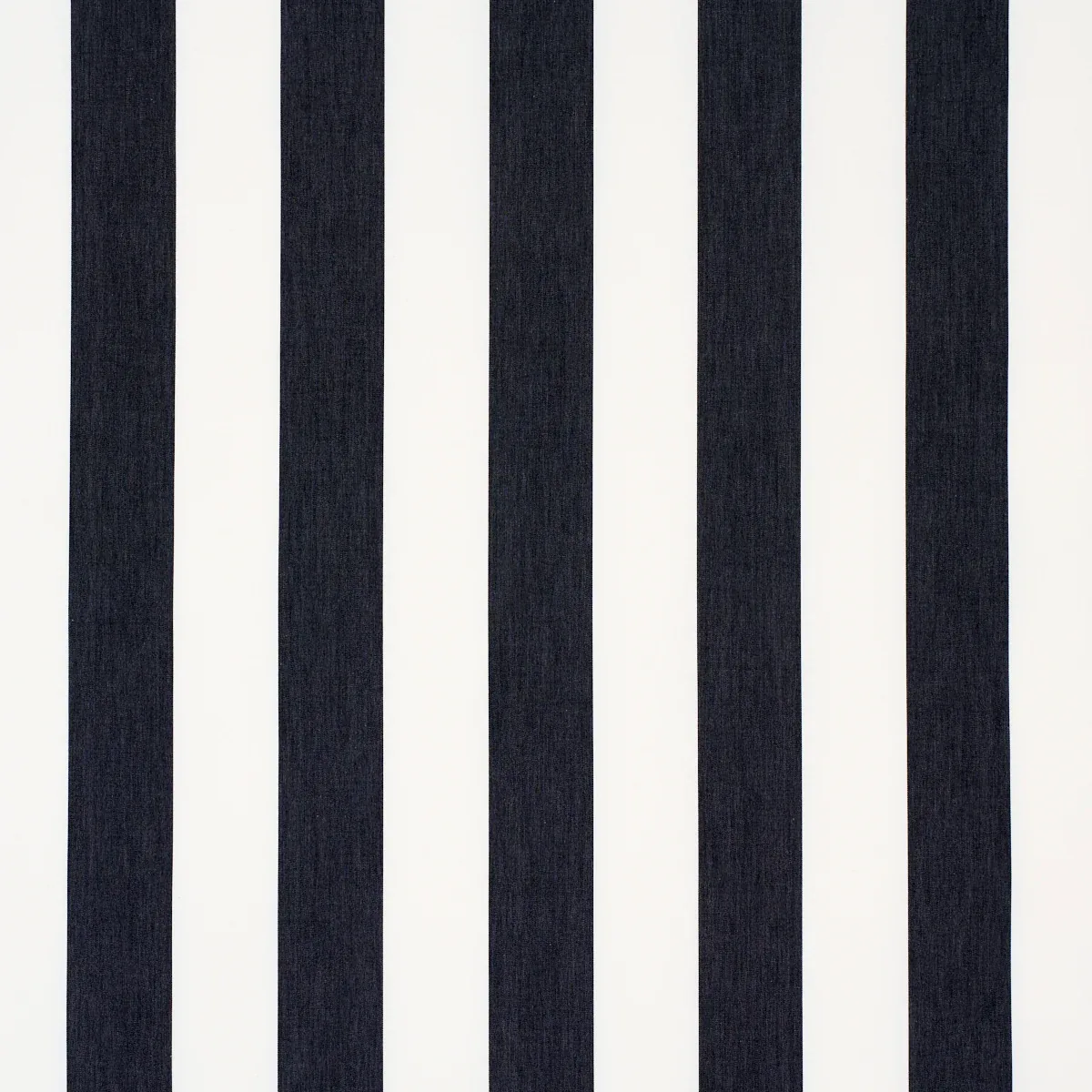 ANDY STRIPE fabric BLACK color by Schumacher