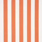ANDY STRIPE fabric ORANGE color by Schumacher
