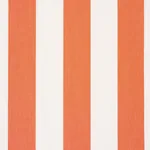ANDY STRIPE fabric ORANGE color by Schumacher