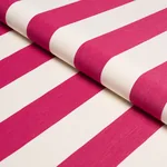 ANDY STRIPE fabric PINK color by Schumacher