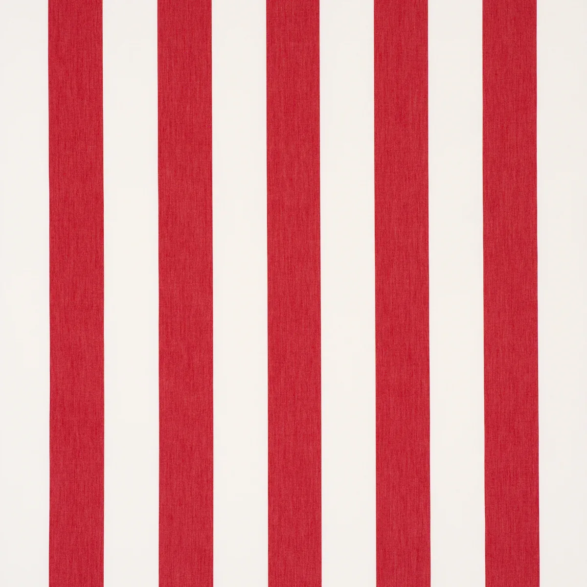 ANDY STRIPE fabric RED color by Schumacher