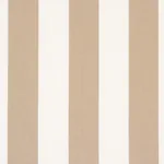 ANDY STRIPE fabric SAND color by Schumacher