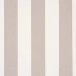 ANDY STRIPE fabric TAUPE color by Schumacher