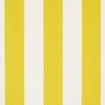 ANDY STRIPE fabric YELLOW color by Schumacher