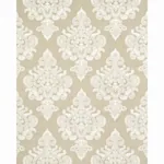 ANGKOR EMBROIDERY Fabric – LINEN | Schumacher | Wallpaper Tw ANGKOR EMBROIDERY fabric LINEN color by Schumacher