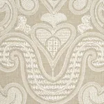 ANGKOR EMBROIDERY Fabric – LINEN | Schumacher | Wallpaper Tw ANGKOR EMBROIDERY fabric LINEN color by Schumacher