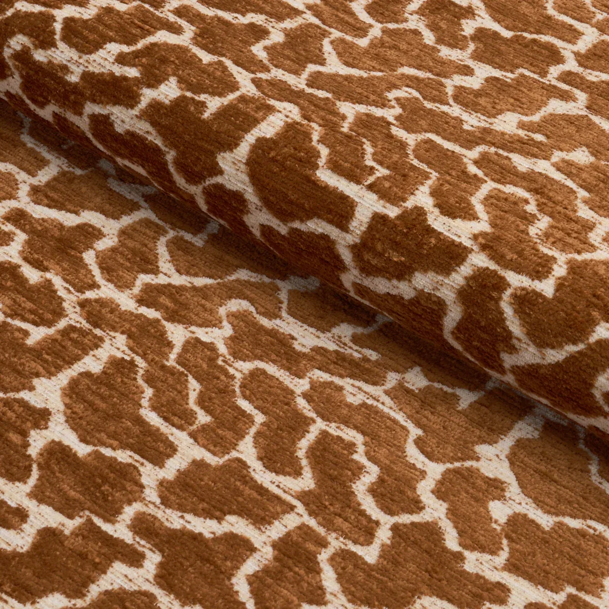 ANIBAL PERFORMANCE fabric CHESTNUT color by Schumacher