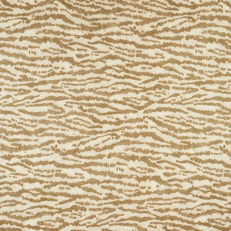 ANIMAUX fabric NATURAL color by Schumacher