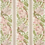ANJOU STRIPE fabric BLUSH color by Schumacher
