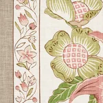 ANJOU STRIPE fabric BLUSH color by Schumacher